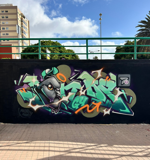 archivo canarias maldito mono arte urbano ilustracion 03