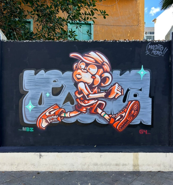 archivo canarias maldito mono arte urbano ilustracion 09